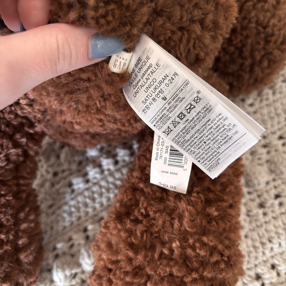 Baby GAP Teddy Bear - Picture 3 of 3
